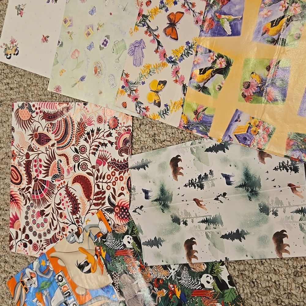 Lot of Wrapping Paper
